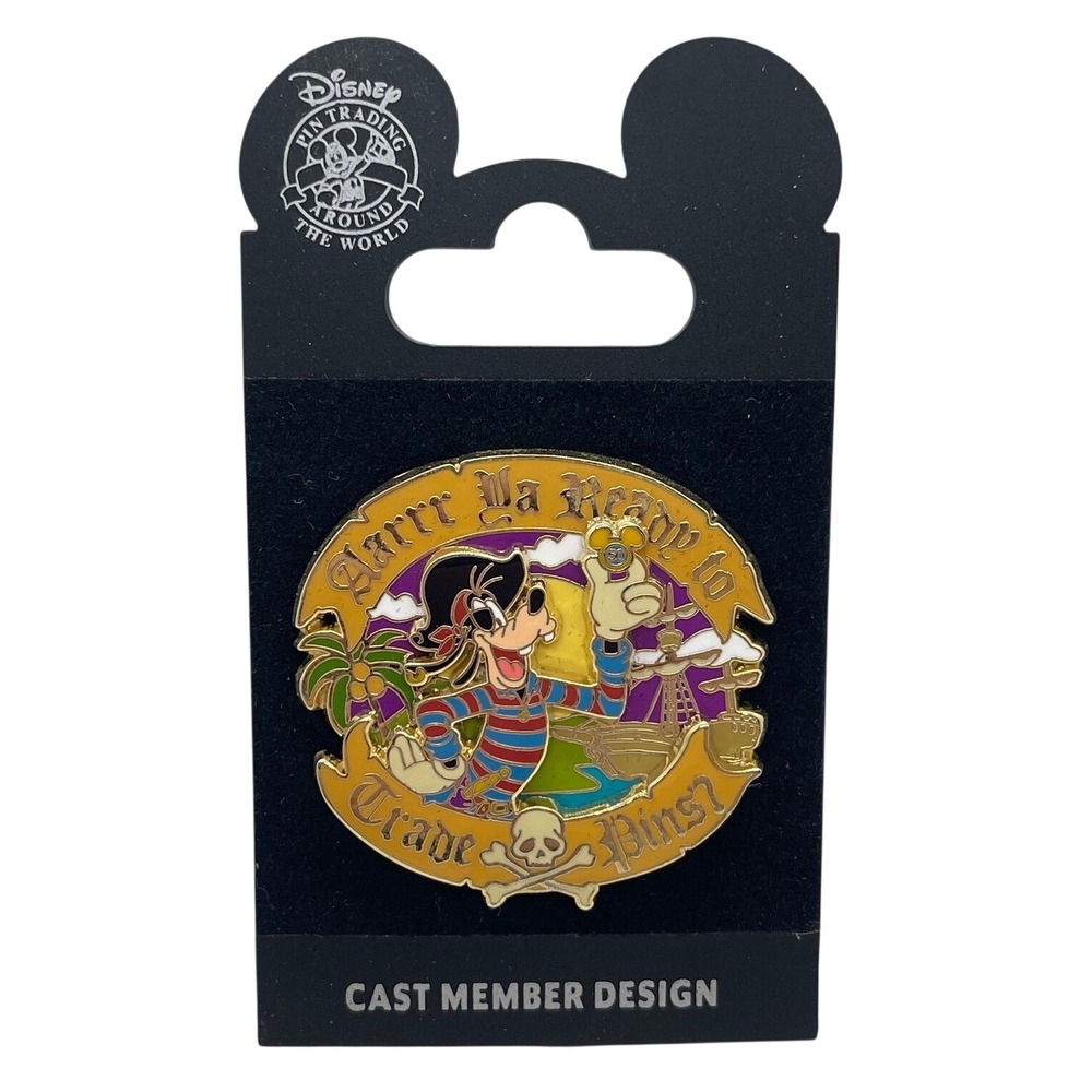 Disney Pin Trading 2006 Goofy Pirate‎ Cast Member LE 1000 Cast Artist Signed